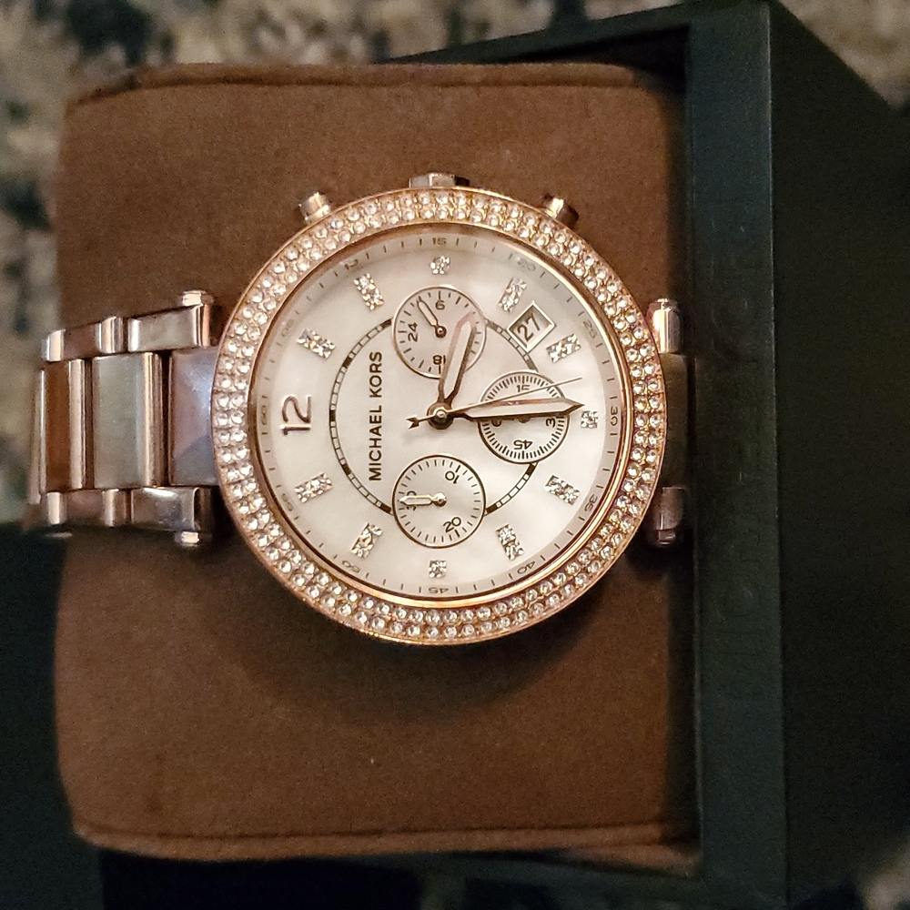 Rose Gold Michael Kors Watch